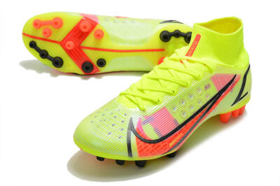 Nike Mercurial Superfly 8 Elite AG Football Boots - Yellow/Black/Red