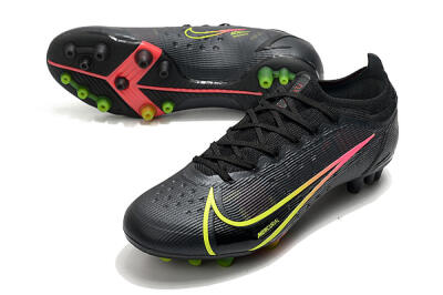 Nike Mercurial Vapor 14 Elite AG Football Boots - Black/Yellow/Pink