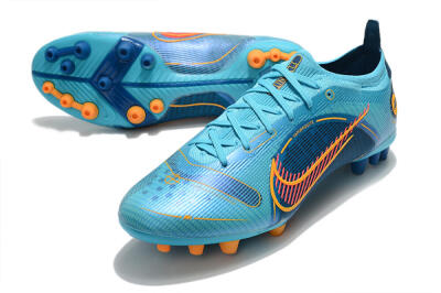 Nike Mercurial Vapor 14 Elite AG Football Boots - Blue/Yellow/Red
