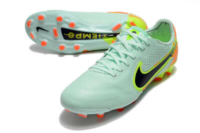 Nike Tiempo Legend 9 Elite FG Football Boots - Jade/Yellow/Black