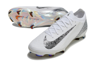 Nike Air Zoom Mercurial Vapor 16 Elite FG Football Boots - White/Black/Grey