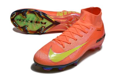 Nike Air Zoom Mercurial Superfly 10 Elite FG Football Boots - Red/Yellow/Gold