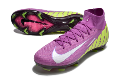 Nike Air Zoom Mercurial Superfly 10 Elite FG Football Boots - Red/White/Yellow
