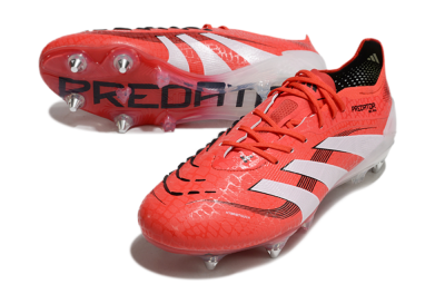 Adidas Predator 25 Elite SG Football Boots - Red/White/Black