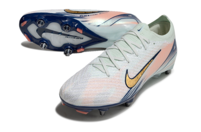 Nike Air Zoom Mercurial Vapor 16 Elite SG Football Boots - Jade/Gold/Blue