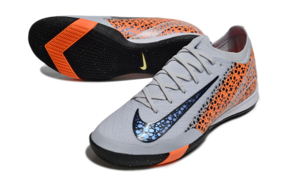 Nike Air Zoom Mercurial Vapor 16 Elite IC Football Shoes - Grey/Black/Leopard