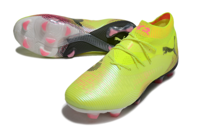 Puma Future 8 Ultimate FG Football Boots - Yellow/Black/Pink