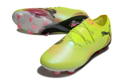 Puma Future 8 Ultimate FG Football Boots - Yellow/Black/Pink