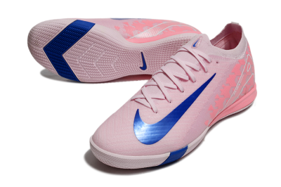 Nike Air Zoom Mercurial Vapor 16 Elite IC Football Shoes - Pink/Blue/White