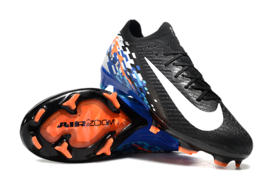 Nike Air Zoom Mercurial Vapor 16 Elite FG Football Boots - Black/Blue/Orange