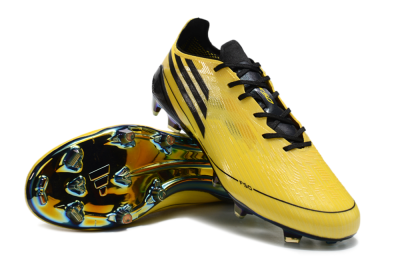 Adidas F50 Elite FG Football Boots - Yellow/Black/Gold