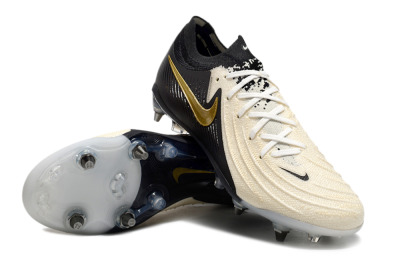 Nike Phantom Luna Elite SG Football Boots - Beige/Black/Gold