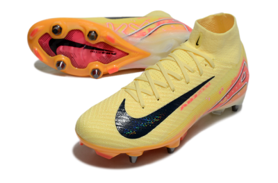 Nike Air Zoom Mercurial Superfly 10 Elite SG Football Boots - Yellow/Black/Red