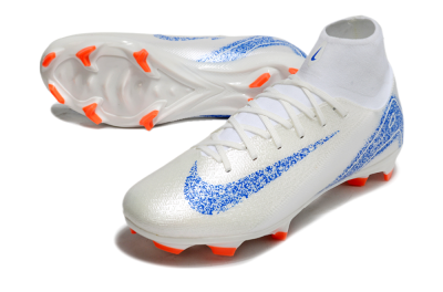 Nike Air Zoom Mercurial Superfly 10 Academy FG Football Boots - Beige/Blue/White
