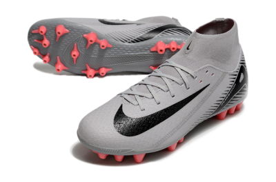 Nike Air Zoom Mercurial Superfly 10 Academy AG Football Boots - Grey/Black/Red