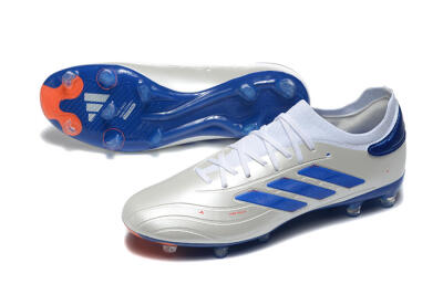 Adidas Copa Pure 2 FG Football Boots - Silver/Blue/Red