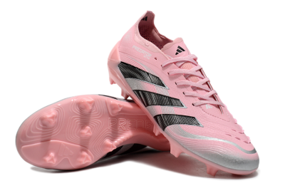 Adidas Predator Elite 25 FG Football Boots - Pink/Black/Silver