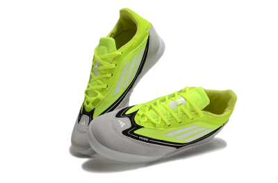 Messi x Adidas F50 Elite IC Football Shoes - Yellow/Grey/Black