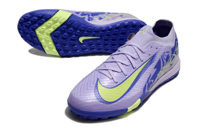 Nike Air Zoom Mercurial Vapor 16 Elite TF Football Shoes - Purple/Yellow/Blue