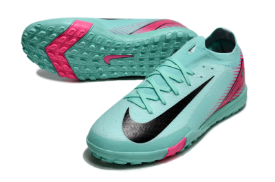 Nike Air Zoom Mercurial Vapor 16 Elite TF Football Shoes - Jade/Black/Red