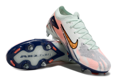 Nike Air Zoom Mercurial Vapor 16 Elite SG Football Boots - Jade/Gold/Blue
