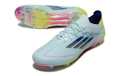 Adidas F50 Elite FG Football Boots - Jade/Blue/Gold/Pink