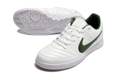 Nike Street Gato IC Football Shoes - White/Green