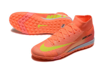 Nike Air Zoom Mercurial Superfly 10 Elite TF Football Shoes - Red/Yellow/White
