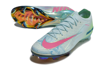 Nike Air Zoom Mercurial Vapor 16 Elite FG Football Boots - Jade/Pink/Gold