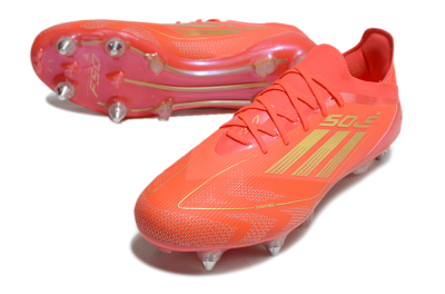 Adidas F50 Elite SG Football Boots - Red/Gold