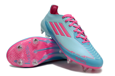 Messi x Adidas F50 Elite SG Football Boots - Jade/Blue/Red