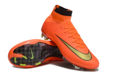 Nike Mercurial Superfly 4 CR7 FG Football Boots - Orange/Yellow/Black