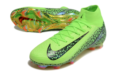 Nike Air Zoom Mercurial Superfly 10 Elite FG Football Boots - Yellow/Black/Leopard