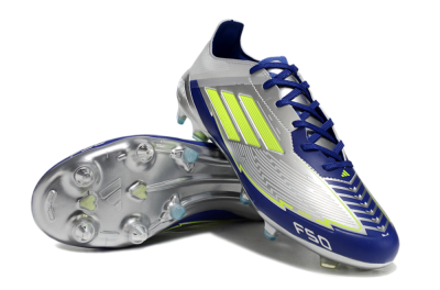 Adidas F50 Elite SG Football Boots - Silver/Yellow/Blue