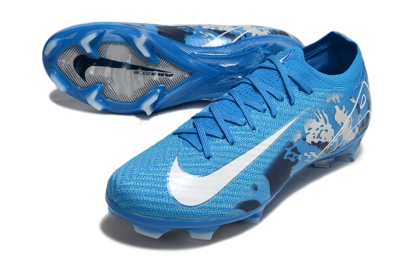 Nike Air Zoom Mercurial Vapor 16 Elite FG Football Boots - Blue/White