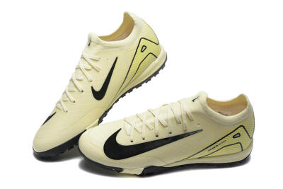 Nike Air Zoom Mercurial Vapor 16 Elite TF Football Shoes - Beige/Black