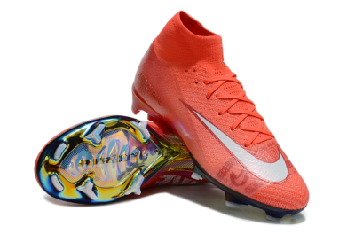 Nike Air Zoom Mercurial Superfly 10 Elite FG Football Boots - Red/White