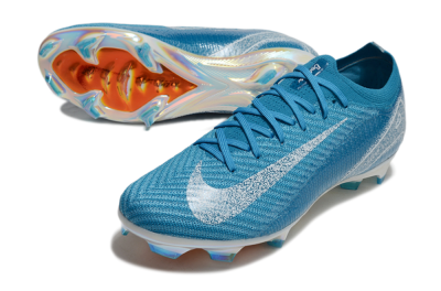 Nike Air Zoom Mercurial Vapor 16 Elite FG Football Boots - Blue/White/Gold
