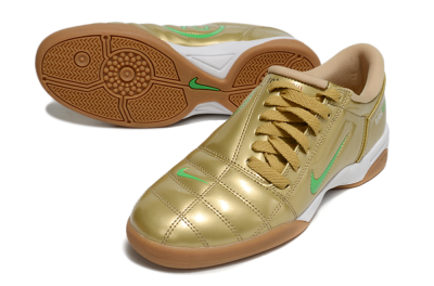 Nike Total 90 II IC Football Shoes - Gold/Green/White