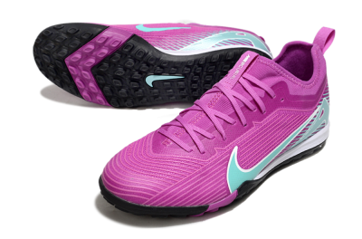 Nike Air Zoom Mercurial Vapor 16 Pro TF Football Shoes - Purple/Jade/White