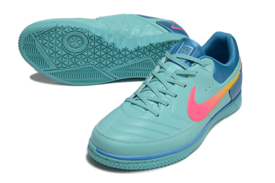 Nike Street Gato IC Football Shoes - Jade/Pink/Yellow/Blue