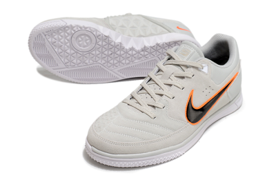 Nike Street Gato IC Football Shoes - Grey/Black/Yellow