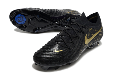 Nike Phantom Luna Elite NU FG Football Boots - Black/Gold/Blue