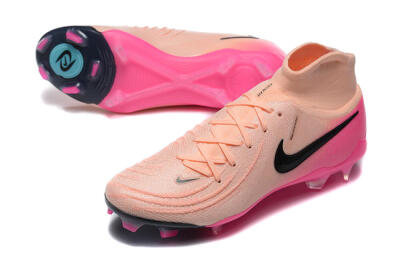 Nike Phantom Luna Elite FG Football Boots - Pink/Black/Blue