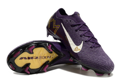 Nike Air Zoom Mercurial Vapor 16 Elite FG Football Boots - Purple/White/Gold