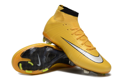 Nike Mercurial Superfly 4 CR7 FG Football Boots - Yellow/White/Black