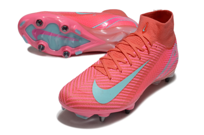 Nike Air Zoom Mercurial Superfly 10 Elite SG Football Boots - Pink/Jade