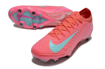 Nike Air Zoom Mercurial Vapor 16 Elite SG Football Boots - Red/Jade/Pink