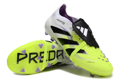 Adidas Predator Elite 25 Foldover Tongue FG Football Boots - Yellow/Black/White