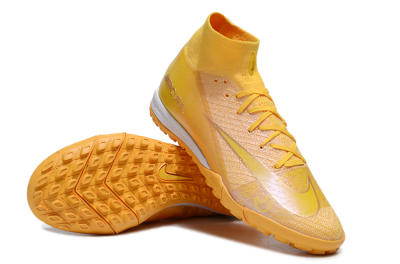 Nike Air Zoom Mercurial Superfly 10 Elite TF Football Shoes - Yellow/White